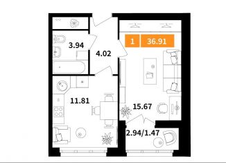 Продажа 2-комнатной квартиры, 65 м2, Химки