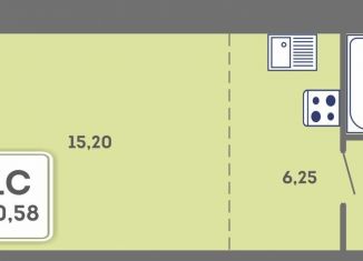 Продается квартира студия, 30.6 м2, Пермь, Кировский район