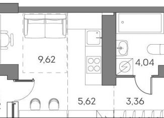 Квартира на продажу студия, 23.5 м2, Москва, Рязанский проспект, 2с27, Нижегородский район