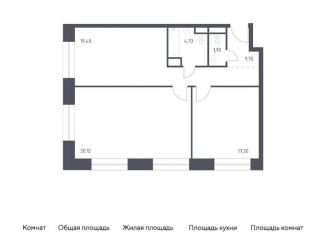 2-комнатная квартира на продажу, 83 м2, Москва, Стремянный переулок, 2, район Замоскворечье