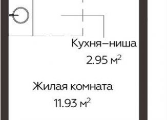 Продажа 1-ком. квартиры, 22.9 м2, Одинцово, жилой комплекс Каштановая Роща, 1.3