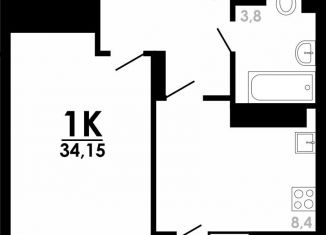 Продается 1-ком. квартира, 34.2 м2, Нижний Новгород, Автозаводский район