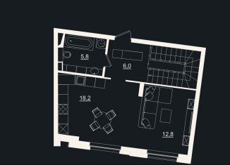 Продается 2-ком. квартира, 111.1 м2, Тюмень, улица Щербакова, 2к4