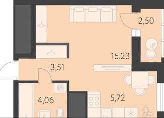 Продаю квартиру студию, 29.8 м2, Екатеринбург