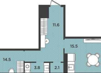 Продаю 1-ком. квартиру, 51.3 м2, Архангельская область