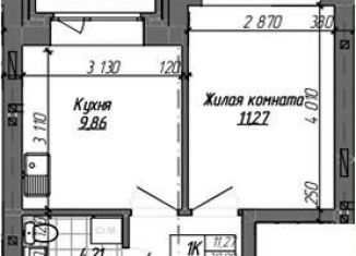 Продается 1-комнатная квартира, 31.5 м2, Новосибирск, метро Площадь Ленина, улица Фёдора Ивачёва