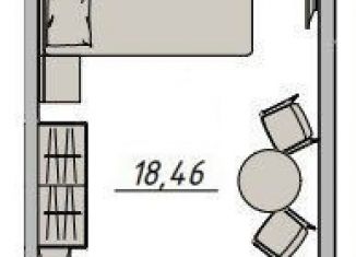 Продам квартиру студию, 21.7 м2, Санкт-Петербург, Заставская улица, 33с3, муниципальный округ Московская Застава