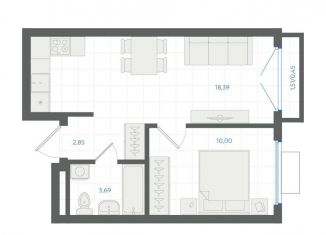 Продается 1-ком. квартира, 35.4 м2, Екатеринбург, метро Чкаловская