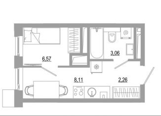 Продажа квартиры студии, 20 м2, Астрахань