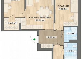 Продажа 3-ком. квартиры, 82.6 м2, Екатеринбург, Чкаловский район