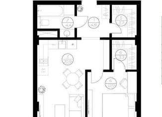 Продам двухкомнатную квартиру, 50.8 м2, Сочи, улица Ленина, 290/7к2, ЖК Курортный