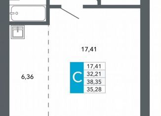 Продаю квартиру студию, 35.3 м2, Чита, Нерчинско-Заводская улица, 6/8