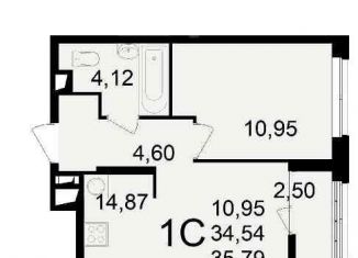 Продаю 2-ком. квартиру, 64.3 м2, Рязань, улица Чкалова, 23к1
