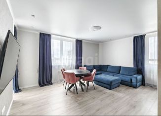 Продается 3-комнатная квартира, 82.4 м2, Тюмень, улица Газовиков, 73, ЖК Европейский Берег