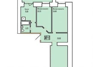 Продам 3-ком. квартиру, 71.5 м2, Благовещенск, ЖК Лазурный Берег, Заводская улица, 4/9