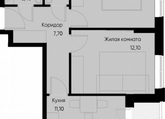 Продаю 2-комнатную квартиру, 49.8 м2, Татарстан