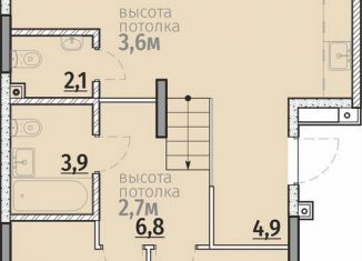 2-ком. квартира на продажу, 81.1 м2, Чебоксары, ЖК Олимп