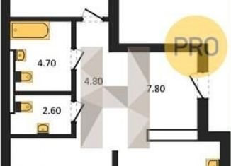Продаю 2-комнатную квартиру, 85.1 м2, Новосибирск, Овражная улица, 2А