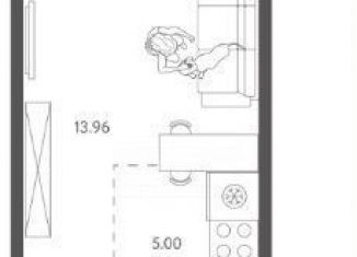 Продается квартира студия, 26.6 м2, Липецк, улица Перова, 2Д