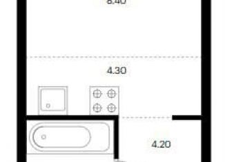 Продам квартиру студию, 21.2 м2, Санкт-Петербург, набережная Обводного канала, 169, Адмиралтейский район