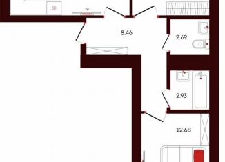 Продается трехкомнатная квартира, 60.2 м2, Октябрьский