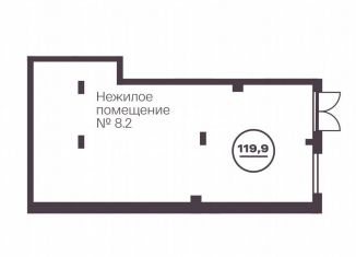 Продажа помещения свободного назначения, 119.9 м2, Челябинск, проспект Ленина, 19В, Тракторозаводский район