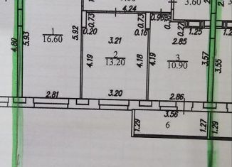 Продается двухкомнатная квартира, 57.3 м2, Чебоксары, Гражданская улица, 95