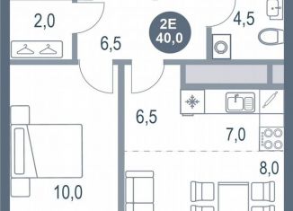 Продам 2-ком. квартиру, 40 м2, Котельники, микрорайон Новые Котельники, 11