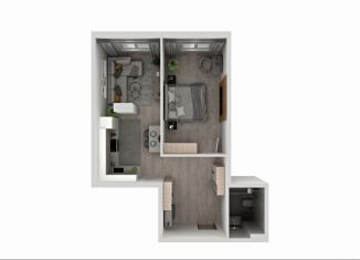 Продажа 2-комнатной квартиры, 44.6 м2, Миасс