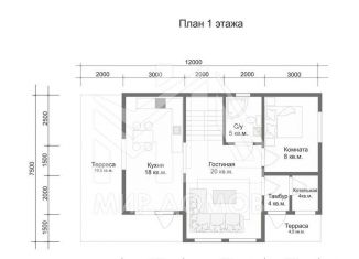 Продам коттедж, 90 м2, Чебоксары, площадь Республики, Ленинский район