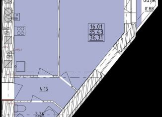 Продажа 1-ком. квартиры, 37 м2, посёлок Красный Бор, Сосновый проезд, 12, ЖК Лесная Сказка