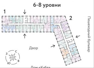 Продам 1-комнатную квартиру, 30.3 м2, Тюмень, ЖК Колумб