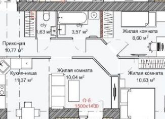 Продажа 2-комнатной квартиры, 58.1 м2, Киров, ЖК Северный