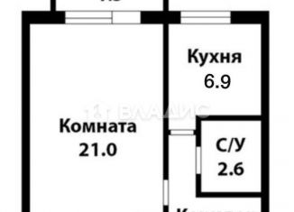 Продам комнату, 21 м2, Москва, метро Тропарёво, улица Генерала Тюленева, 7к2