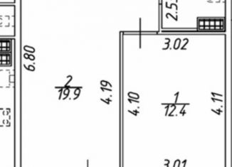 Продам 1-ком. квартиру, 39 м2, посёлок Новогорелово, улица Современников, 7, ЖК Ветер Перемен