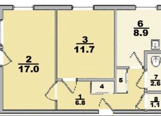 Квартира на продажу студия, 26.2 м2, Москва, Большой Толмачёвский переулок, 5с5, ЖК Лаврушинский