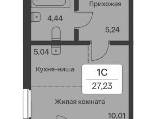 Продаю квартиру студию, 27.2 м2, городской посёлок Янино-1, ЖК Янила Драйв, Оранжевая улица, 12к1