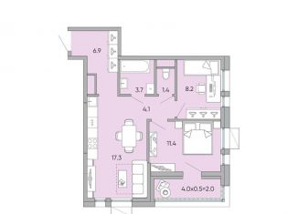2-комнатная квартира на продажу, 55 м2, Чита