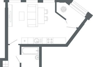 Продается квартира студия, 34.7 м2, Екатеринбург, улица Мира, 47, Кировский район