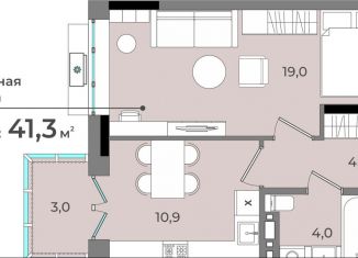 Продается 1-ком. квартира, 41.3 м2, Ижевск, улица имени В.С. Тарасова, 6, ЖК Новый Город