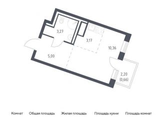 Продается квартира студия, 22.5 м2, Ленинградская область