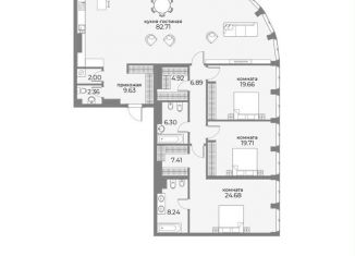 Продается 4-комнатная квартира, 194.5 м2, Москва, Пресненский район