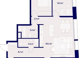 Продажа трехкомнатной квартиры, 103.7 м2, Москва, СВАО, жилой комплекс Союз, к3