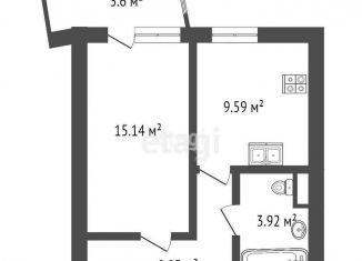 Продажа однокомнатной квартиры, 36.5 м2, Санкт-Петербург, метро Пионерская, Коломяжский проспект, 13к2