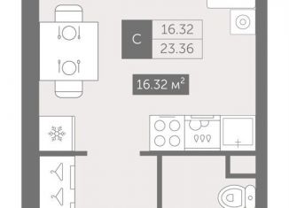 Продается квартира студия, 23.4 м2, Санкт-Петербург