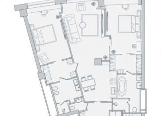 Продаю 2-ком. квартиру, 124.1 м2, Москва, улица Новый Арбат, район Арбат