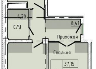 Продам двухкомнатную квартиру, 62.6 м2, Нальчик, Профсоюзная улица, 333, район Дубки