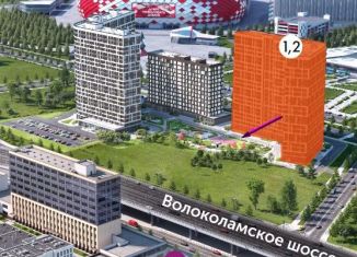 Продам квартиру студию, 28.2 м2, Москва, метро Спартак, Волоколамское шоссе, 71/22к3