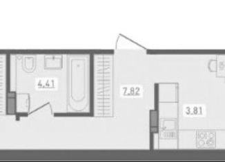 Продается 2-комнатная квартира, 46.6 м2, Новосибирская область, улица Забалуева, с9