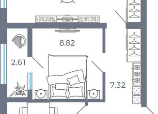 Продается 2-комнатная квартира, 49 м2, Самарская область